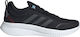 Adidas Lite Racer Rebold Herren Sneakers Core Black / Grey Six / Sky Rush