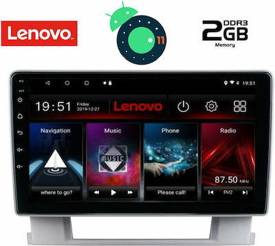 Lenovo LVB 4482_GPS Ηχοσύστημα Αυτοκινήτου για Opel Astra 2010-2016 (Bluetooth/USB/WiFi/GPS) με Οθόνη Αφής 9"