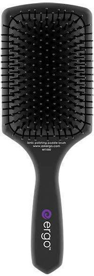 Ergo Ionic Polishing Paddle Hair Brush Brush Hair for Hair Styling