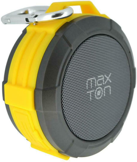 MaxCom Maxton Telica MX51 Ηχείο Bluetooth 4W με Διάρκεια Μπαταρίας έως 5 ώρες Κίτρινο