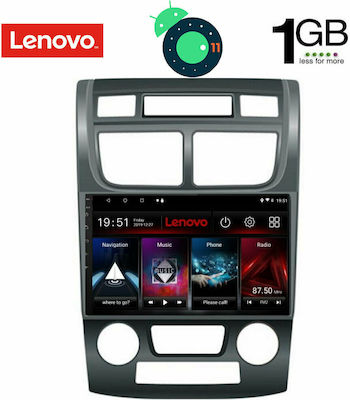 Lenovo Car-Audiosystem für Kia Sportage Audi A7 2004-2010 mit Klima (Bluetooth/USB/AUX/WiFi/GPS) mit Touchscreen 9"