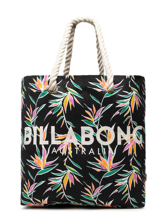Billabong Essential Τσάντα Θαλάσσης Floral Μαύρη