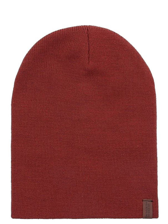 Tom Tailor Beanie Ανδρικός Σκούφος Πλεκτός Chili Oil Red