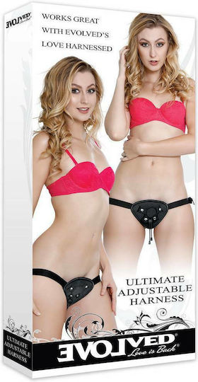 Evolved Novelties Ultimate Adjustable Strap On Harness Harness σε Μαύρο Χρώμα