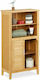 Relaxdays Natural Bathroom Cabinet L92xW50xH25cm Brown