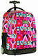 Back Me Up School Bag Trolley Elementary, Elementary in Pink color