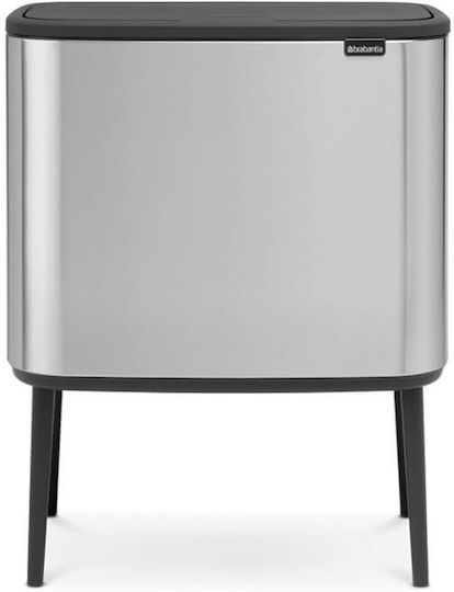 Brabantia Bo Coș de Gunoi din Oțel Inoxidabil Steel Matt 36lt 1buc Brabantia Bo Coș de Gunoi din Oțel Inoxidabil Steel Matt 36lt 1buc