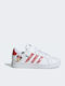 Grand Court Grand Court Kids Sneakers with Scratch Cloud White / Ray Red
