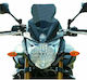 Bullster Windshield Motorcycle Windshield & Windscreen Tinted Visor for Yamaha FZ8 Fazer BY142HPFN