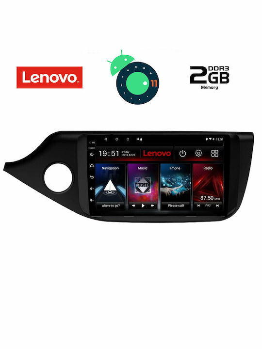 Lenovo Sistem Audio Auto pentru Kia Ceed Audi A7 2012-2018 (Bluetooth/USB/AUX/WiFi/GPS/Apple-Carplay/Partitură) cu Ecran Tactil 9" DIQ_LVB_4302