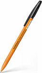 ErichKrause Amber R-301 Pen Rollerball 0.7mm with Black Ink Orange Stick