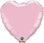 Balloon Foil Valentine's Day Heart Pink 46cm