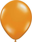 Set of 100 Balloons Latex Orange Mandarin Orange Jewel 28cm