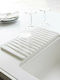 Yamazaki White Silicone Drying Surface 38x20cm