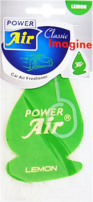 Autoline Lufterfrischer-Karte Autoanhänger Power Air Classic Zitrone 1Stück
