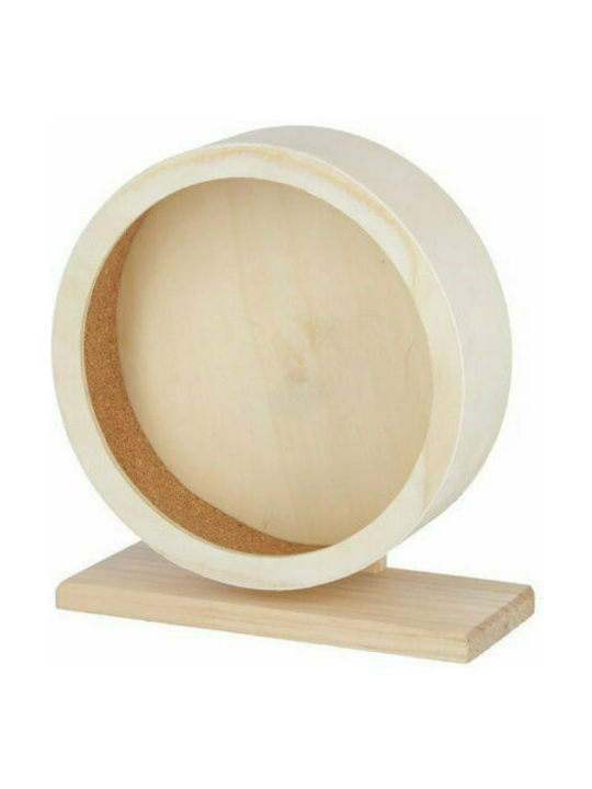 Kerbl Ρόδα από Ξύλο & Φελλό για Χάμστερ 22cm