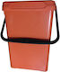 Plastic Waste Bin 28lt Orange