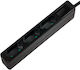LogiLink Power Strip 3 Positions with Switch and Cable 1.5m