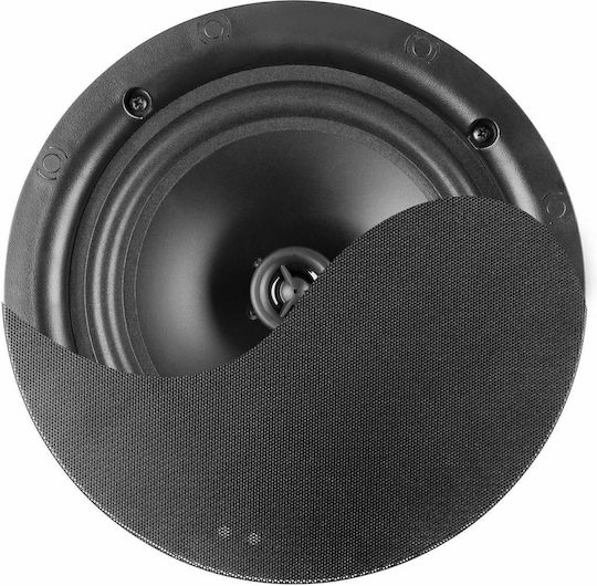 Power Dynamics NCSS6 Ηχείο Οροφής 30W (Τεμάχιο) Μαύρο