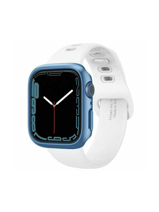 Spigen Thin Fit Plastic Case in Blue color for Apple Watch 41mm