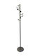 Metallic Coat Rack Grey Dior 175cm