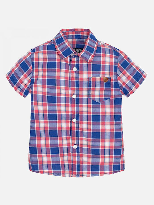 Mayoral Kids Checked Shirt Multicolour