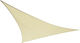 General Trade Triunghi Umbrela Sail Ecru 3m 200gr/m²