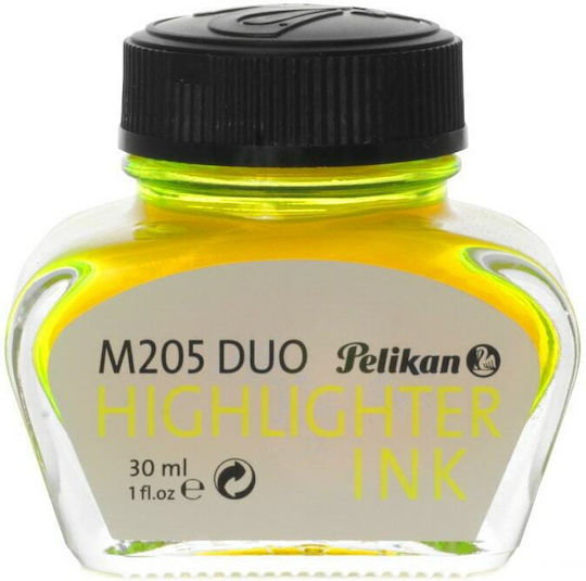 Pelikan 4001 Ανταλλακτικό Μελάνι για Πένα Κίτρινο 30ml