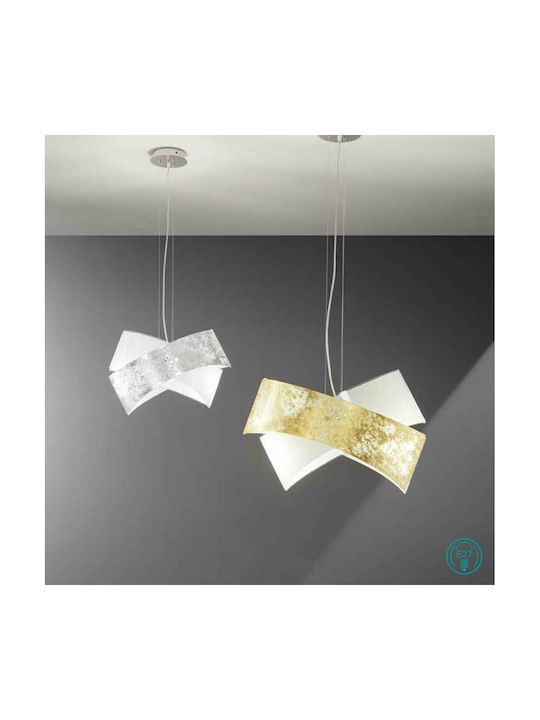 Ondaluce Pendant Light Gold with Socket E27 45cm
