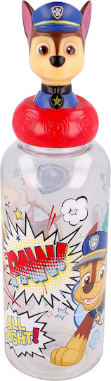 Stor Paw Patrol Plastic Kids Water Bottle Paw Patrol Red 560ml
