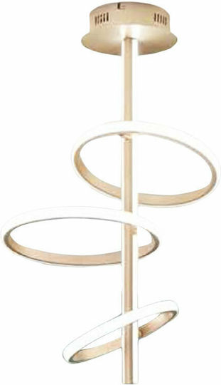 Ondaluce Pl.Rodeo/Oro Deckenleuchte 43cm LED Ondaluce Pl.Rodeo/Oro Deckenleuchte 43cm LED