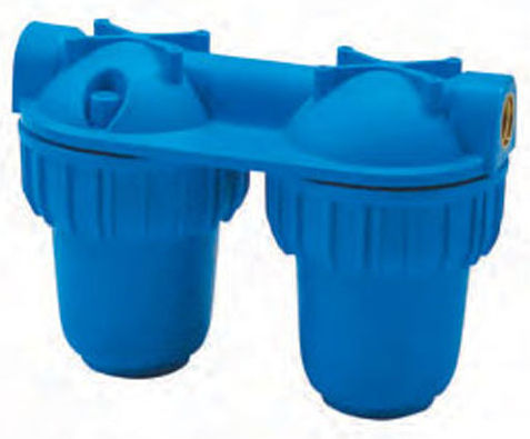 Atlas Filtri Medium Duplex Plus 3P BFO BX AB Sistem de Filtrare a Apei Dublu Alimentare centrală Filtru cu Diafragmă 1''