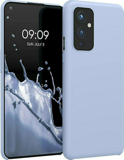Sonique Liquid Back Cover Silicone Light Blue (OnePlus 9)