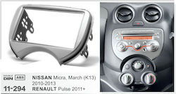 DIN-Verkleidungsplatten 2 Din für Nissan Micra 2011-2017