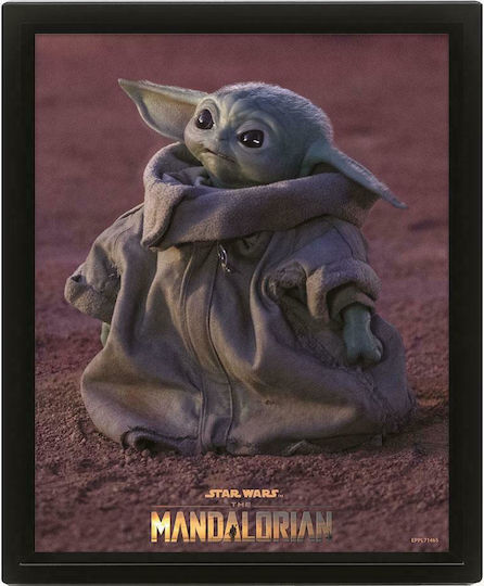 Pyramid International Детски Постер Star Wars The Mandalorian 20x26бр