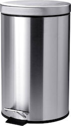 Sidirela E-3835 Inox Καλαθάκι Μπάνιου 20lt Ασημί