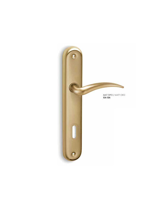 Conset Lever Front Door with Plate Left C435 C4...