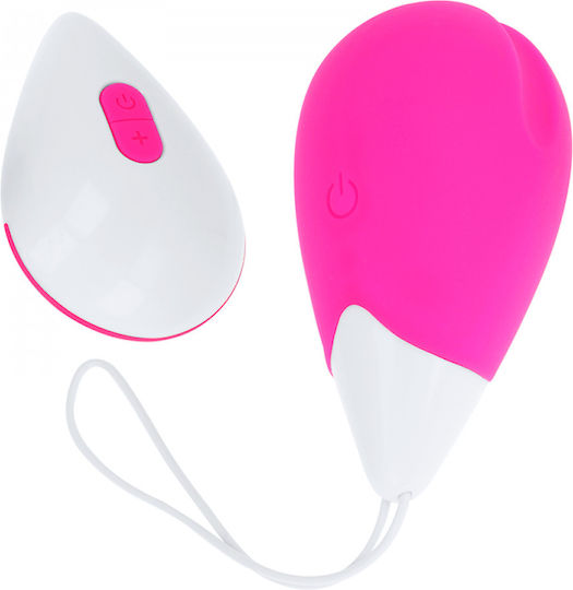 Ohmama Mini Δονητής Egg με Απομακρυσμένο Έλεγχο 10 Modes Pink