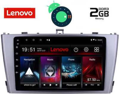 Lenovo Car-Audiosystem für Toyota Avensis Audi A7 2009-2015 (Bluetooth/USB/AUX/WiFi/GPS/Apple-Carplay) mit Touchscreen 9" DIQ_LVB_4705