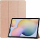 Tri-Fold Flip Cover Synthetic Leather Rose Gold (Galaxy Tab S7+) 2130368568356