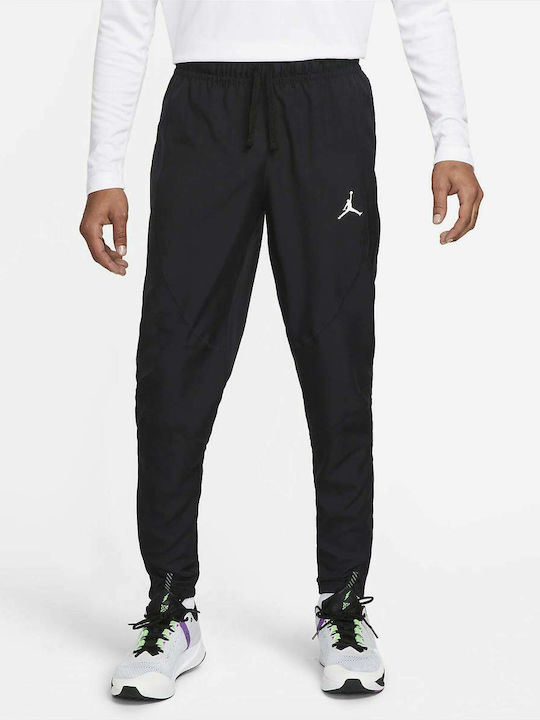 Jordan Sport Παντελόνι Φόρμας Dri-Fit με Λάστιχο Μαύρο