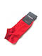 Tzelatis Unisex Plain Socks Red