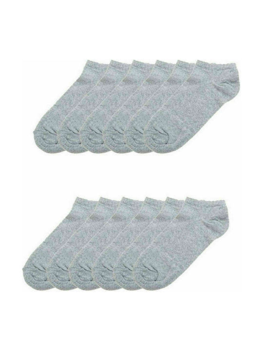 Join Едноцветни чорапи Сив 12 опаковки