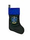 Χριστουγεννιάтски декоративни чорапи Potter Fleece Christmas Stocking Текстил Д30xВ47см. Черен