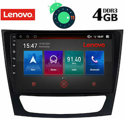 Lenovo Sistem Audio Auto pentru Mercedes-Benz Clasa E 2003-2009 (Bluetooth/USB/AUX/WiFi/GPS/Apple-Carplay/Partitură) cu Ecran Tactil 9" DIQ_SSX_9408