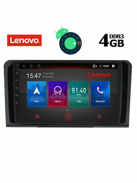Lenovo Sistem Audio Auto pentru Mercedes-Benz ML - Magazin online 2005-2011 (Bluetooth/USB/AUX/WiFi/GPS/Apple-Carplay/Partitură) cu Ecran Tactil 9" DIQ_SSX_9414