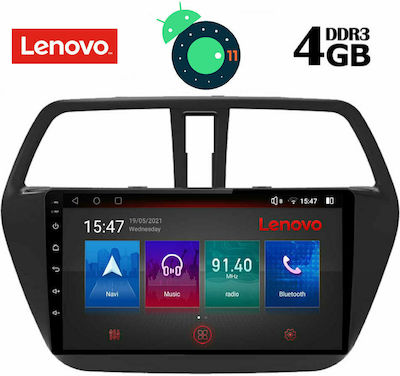 Lenovo Car-Audiosystem für Suzuki SX4 / SX4 S-Cross 2014+ (Bluetooth/USB/AUX/WiFi/GPS/Apple-Carplay) mit Touchscreen 9" DIQ_SSX_9689