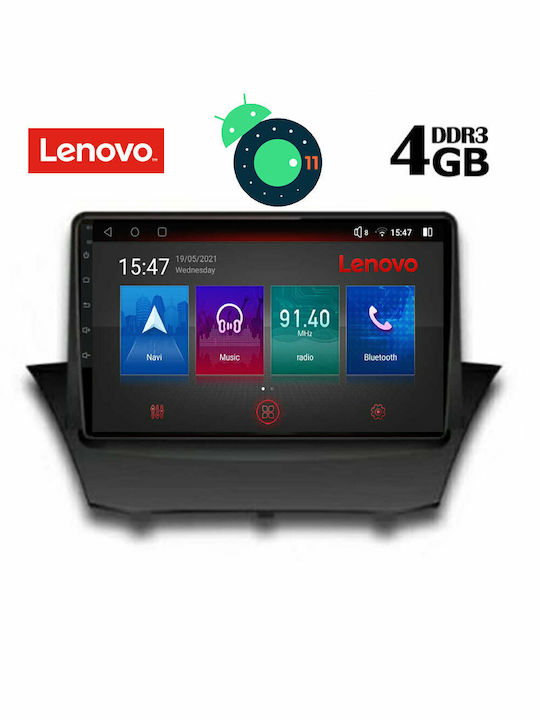 Lenovo Sistem Audio Auto pentru Ford Fiesta 2010-2018 (Bluetooth/USB/AUX/WiFi/GPS/Partitură) cu Ecran Tactil 9" DIQ_SSX_9154