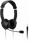 Kensington Hi-Fi Headphones On Ear Multimedia Ακουστικά με μικροφωνο και σύνδεση 3.5mm Jack