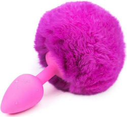 LateToBed Anal Plug Small Purple 7cm